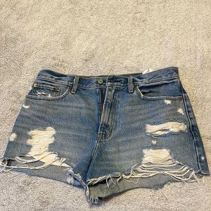 Abercrombie jean shorts